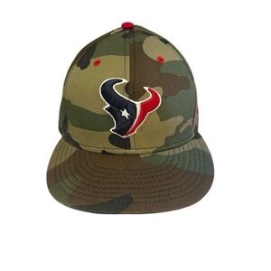 Men’s Houston Texans NFL camouflage New Era Fitted 7 3/4